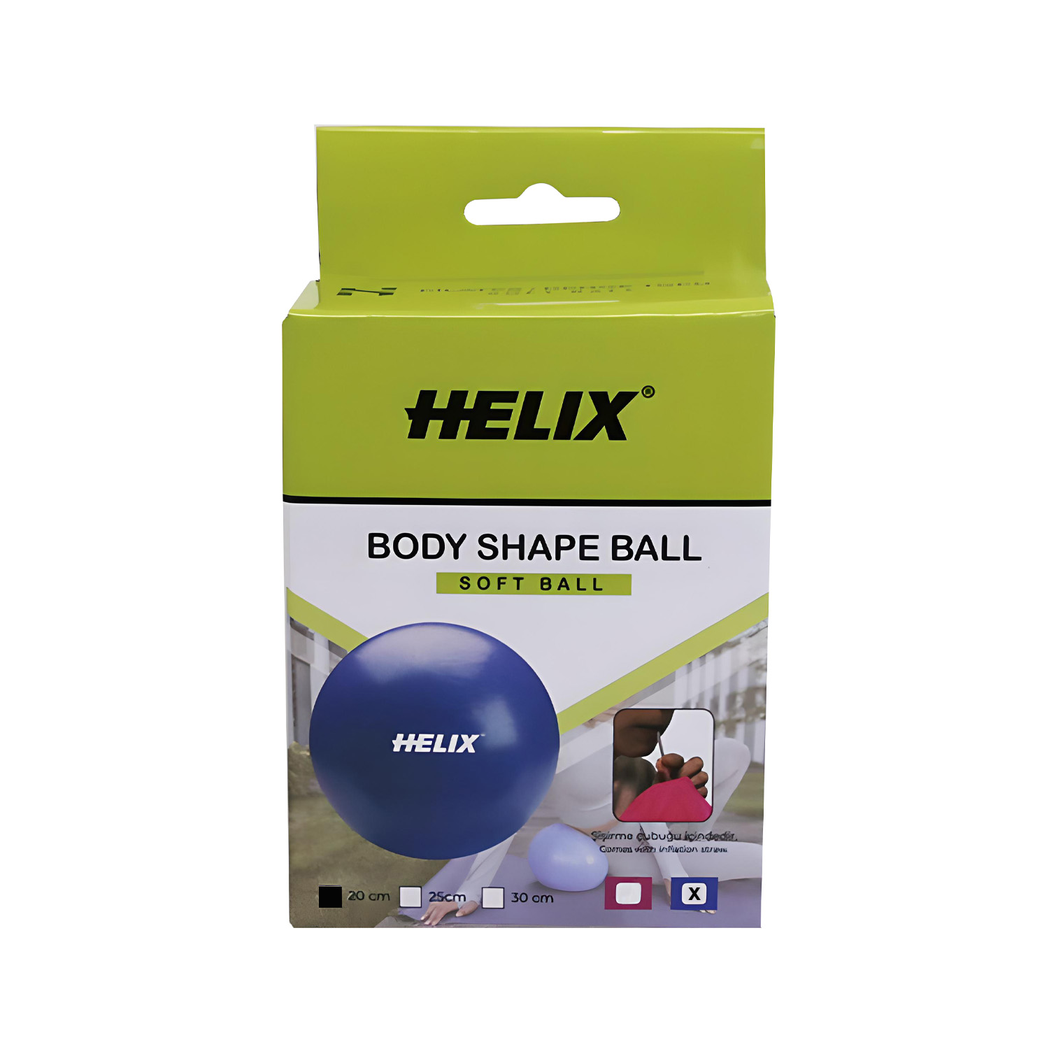 Helix%2020%20cm%20Pilates%20Topu%20-%20Mavi