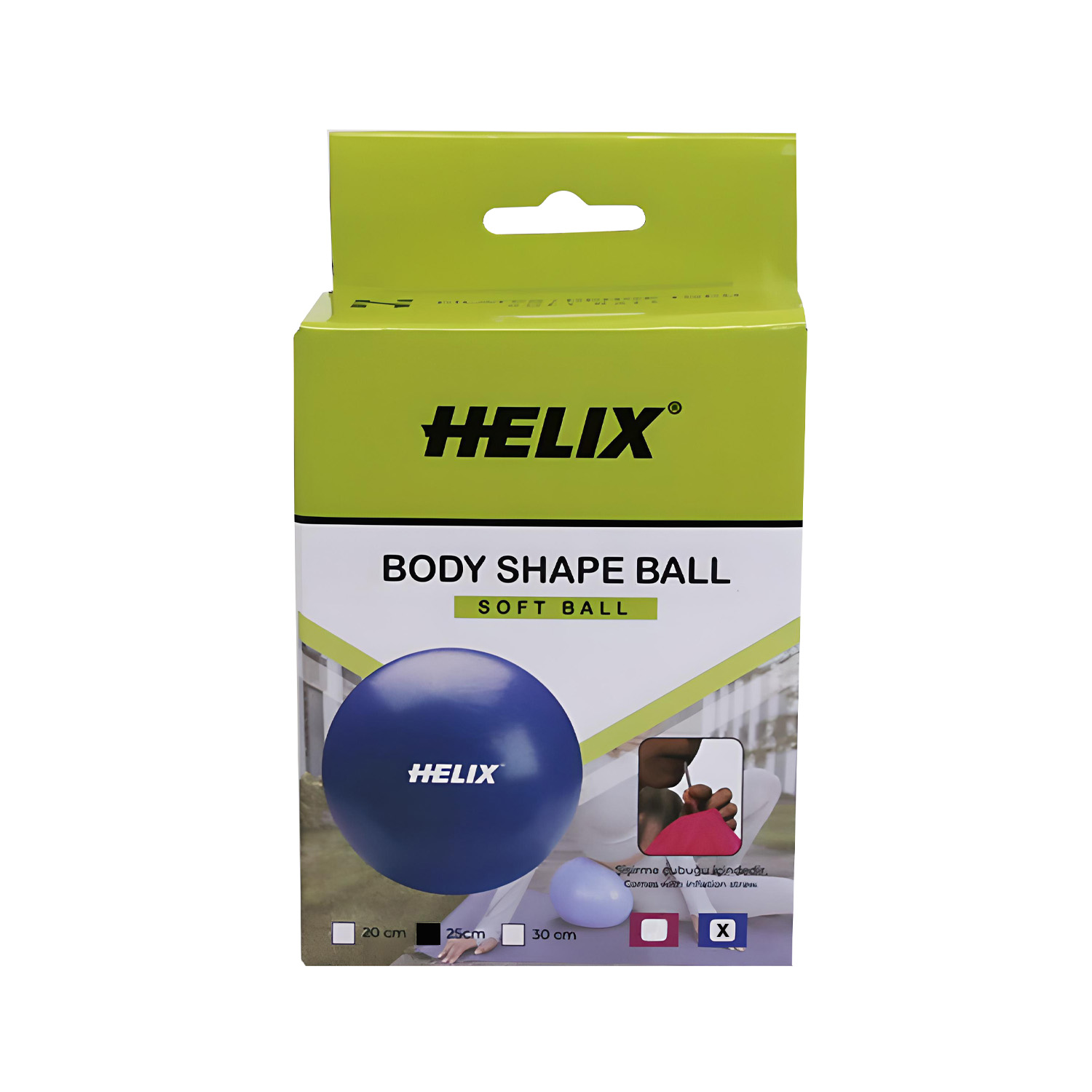 Helix%2025%20cm%20Pilates%20Topu%20-%20Mavi