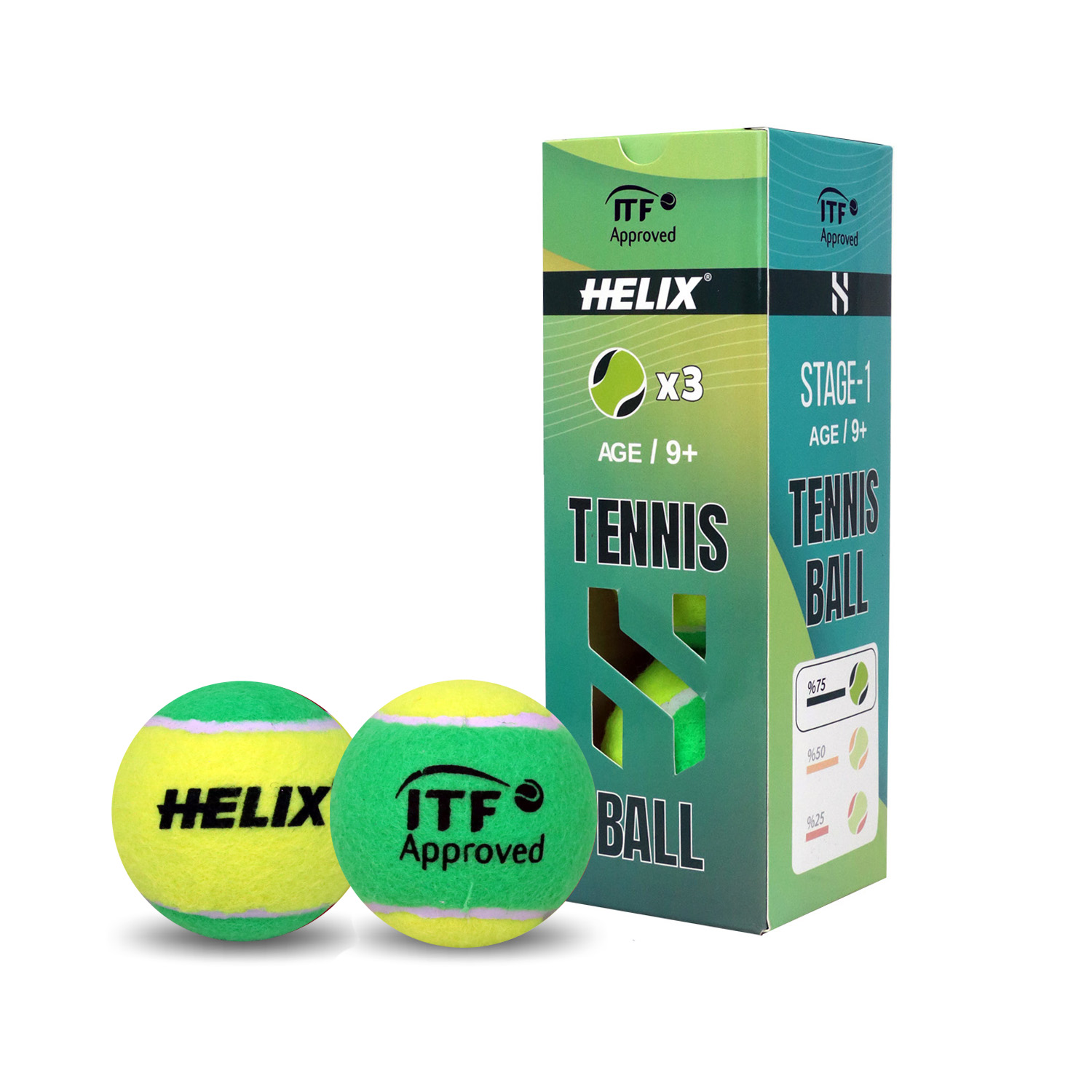 Helix%209+%20Yaş%20ITF%20Onaylı%20Tenis%20Topu