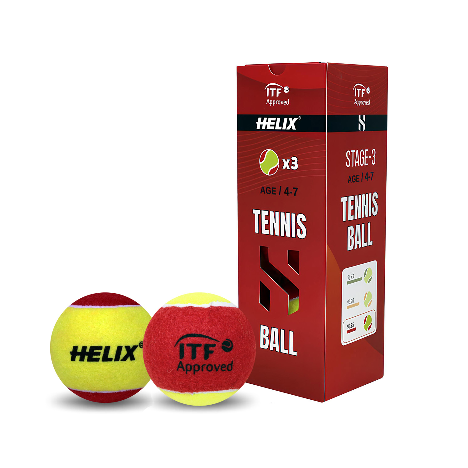 Helix%204-7%20Yaş%20ITF%20Onaylı%20Tenis%20Topu